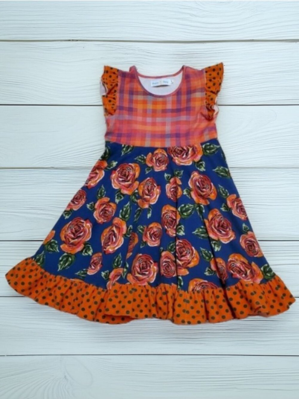 Oopsie Daisy Rose Twirl Dress Size 10
